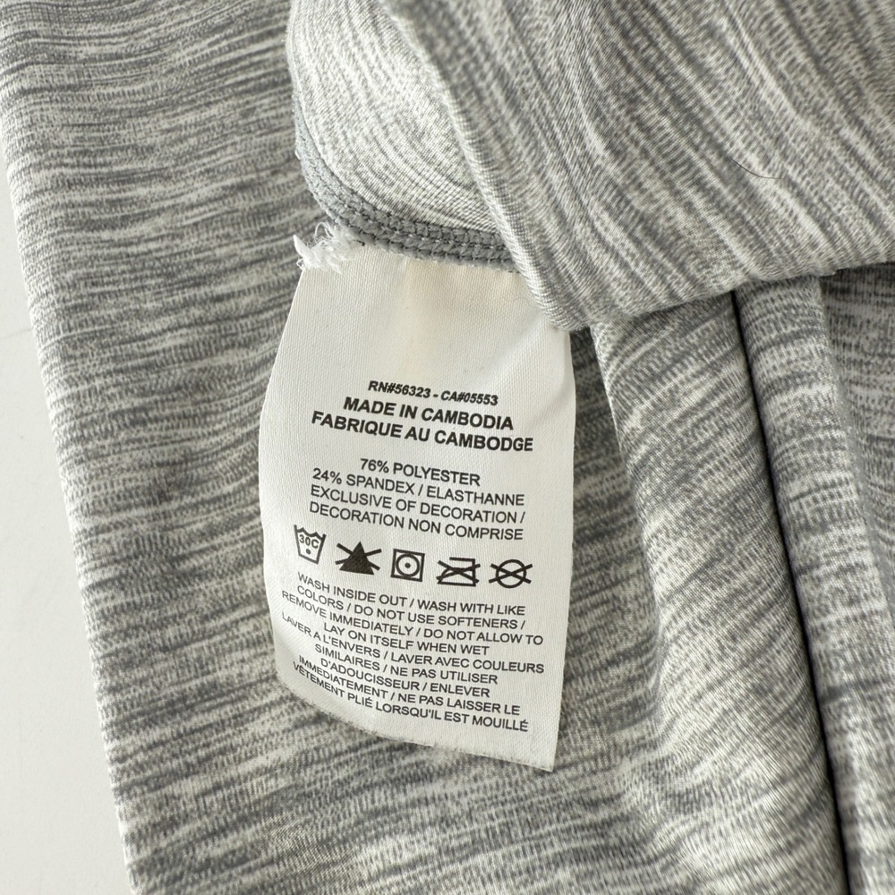Nike Dri-FIT High Waisted Leggings Athletic Activewear Running Yoga Gray - Picture 5 of 8
